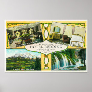 Hotel Redding Räume Ausblicke mit Landschaftlichen Poster