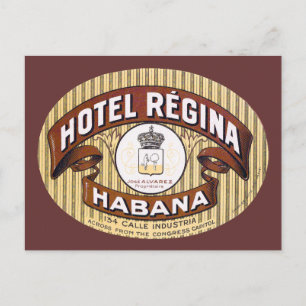 Hotel Regina Habana Cuba Postkarte