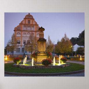 Hotel Residenzschloss Bamberg, Deutschland Poster