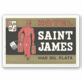 Hotel Saint James Mar Del Plata Aufkleber