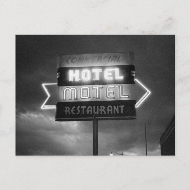 Hotel-Schild, 1942 Postkarte (Vorderseite)