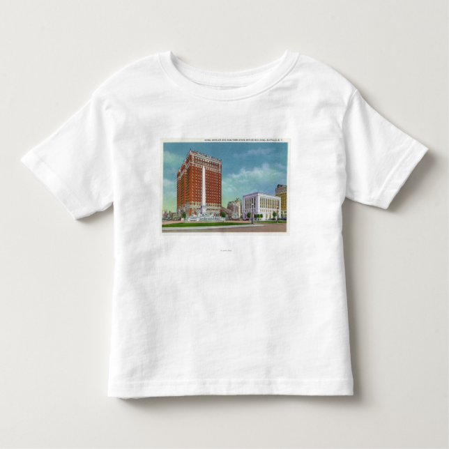 Hotel Statler und NY Staats-Büro Gbd Kleinkind T-shirt (Vorderseite)