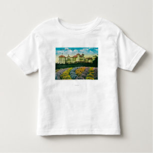 Hotel-Töpfer und Boden Kleinkind T-shirt