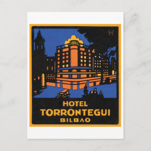 Hotel Torrontegui Bilbao Postkarte