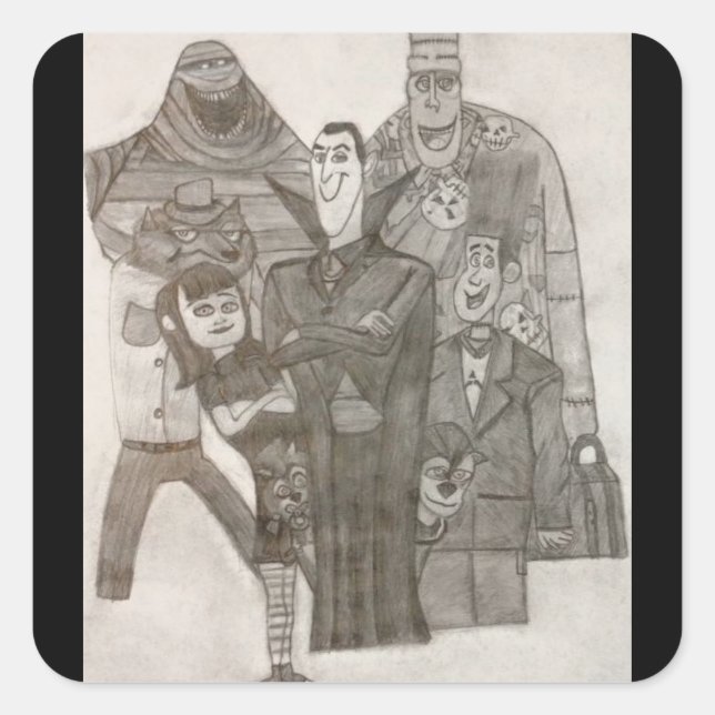 Hotel Transylvania Sticker (Vorderseite)