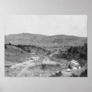 Hotel und Badeanstalten in der Wiwalakahta Poster