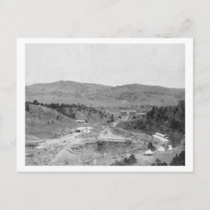 Hotel und Bathhouses im Wiwalakahta Canyon Postkarte