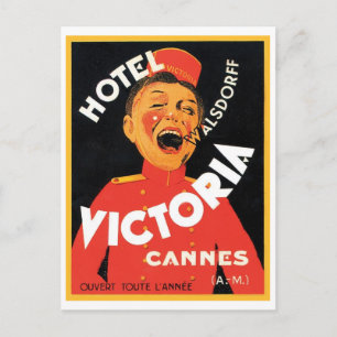 Hotel Victoria Cannes Postkarte
