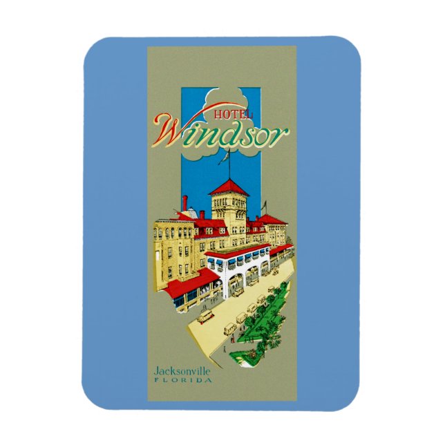 Hotel Windsor Jacksonville Magnet (Vertikal)