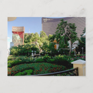 Hotel Wynn und Kasino Garten Postkarte