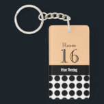 Hotelhäuschen-Erholungsort-Zimmerschlüssel Schlüsselanhänger<br><div class="desc">Vibrierende, ins Auge fallende und noble weiße vektortendrils und Blatt-Spiralen bilden ein stilvolles und elegantes Hintergrundmuster. IDEAL FÜR - Ihre Mutter, Schwester, Tante, Tochter, Freundin, besten Freund, Nichte oder Enkelin bei einem speziellen Geburtstag oder einer feierlichen Gelegenheit. Sie sind für "Butikehotels", B&B, Hotels, Land-Anwesen und Gasthäuschen perfekt, die nach einem...</div>