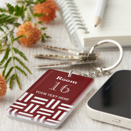 Hotellodge Resort Custom Zimmer Schlüssel Schlüsselanhänger