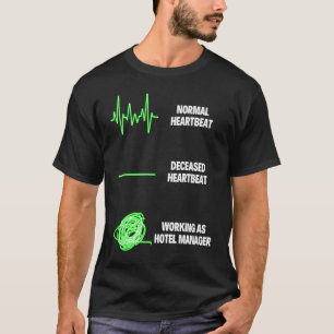 Hotelmanager Hotel Management Mitarbeiter Hotelver T-Shirt