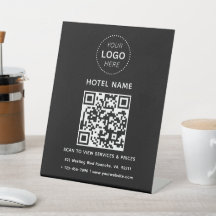 Hotelname Logo und QR Code Services Preise Details
