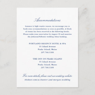 Hotelunterkünfte Beilage Karte - Casco Bay - 2