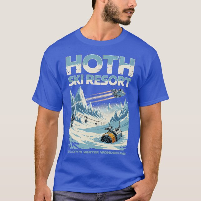 Hoth Ski Resort T-Shirt (Vorderseite)