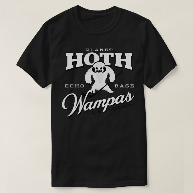 Hoth Wampas T-Shirt (Design vorne)