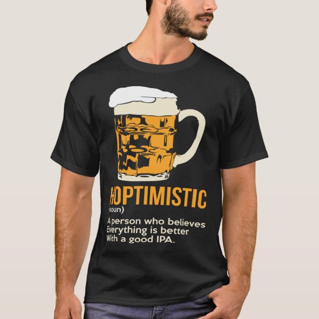 Hotimistische Hopfen Malzbier Oktober Brötchen T-Shirt (Vorderseite)