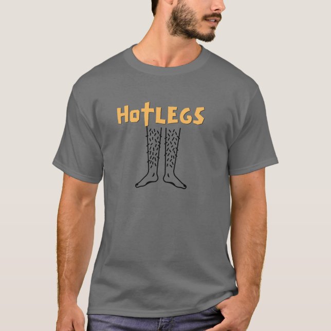 Hotlegs T - Shirt - Early 70er Rock Legends (Vorderseite)
