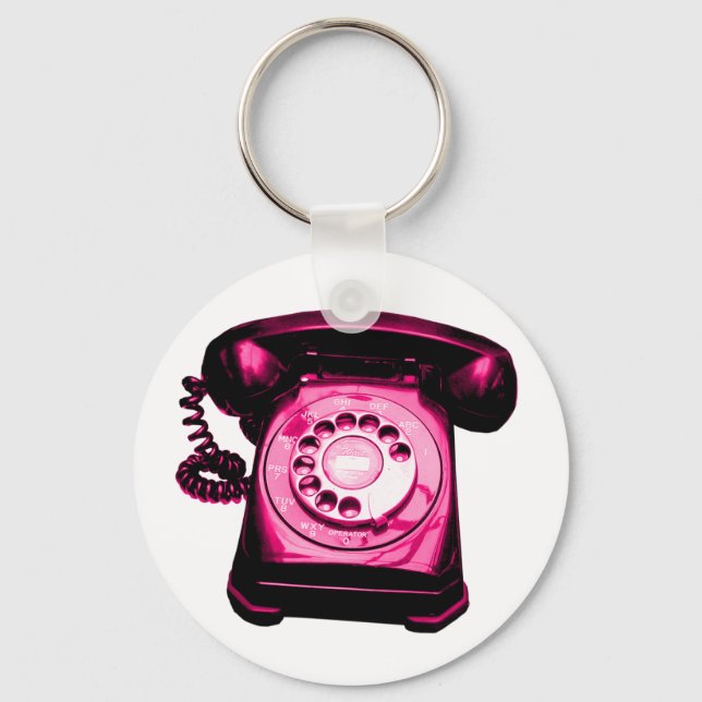 Hotline Crimson Schlüsselanhänger (Vorderseite)