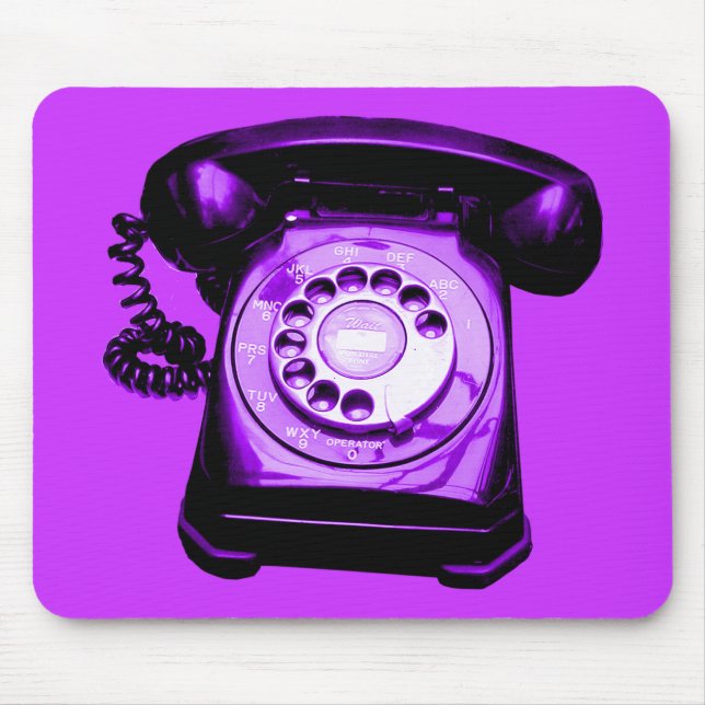 Hotline Lila Mousepad (Vorne)