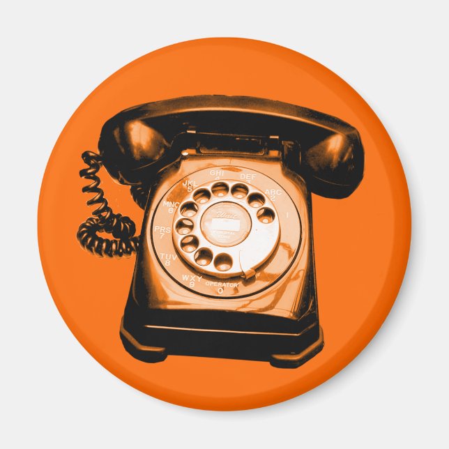 Hotline Orange Magnet (Vorne)