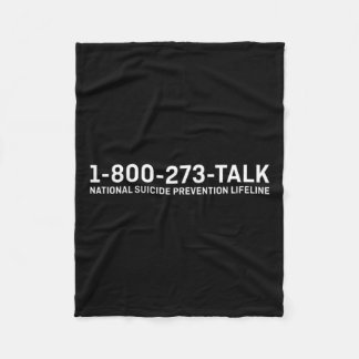 Hotline-Rettungsleine für Präventionsanzeigeproduk Fleecedecke