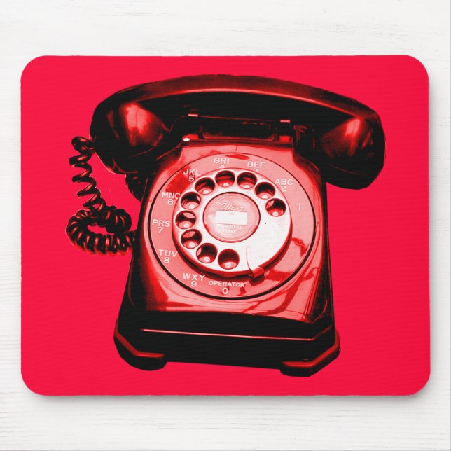 Hotline Rot Mousepad (Vorne)
