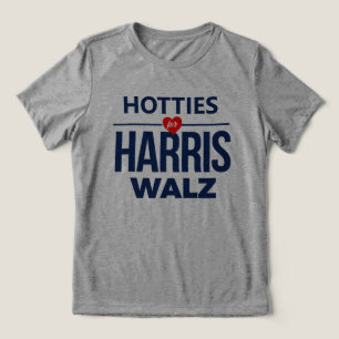 Hotlines für Harris Walz Tri-Blend Shirt