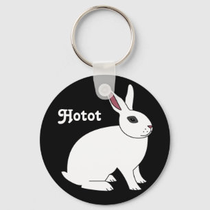 Hotot Rabbit Schlüsselanhänger