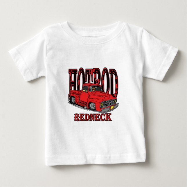 Hotrod Redneck Baby T-shirt (Vorderseite)