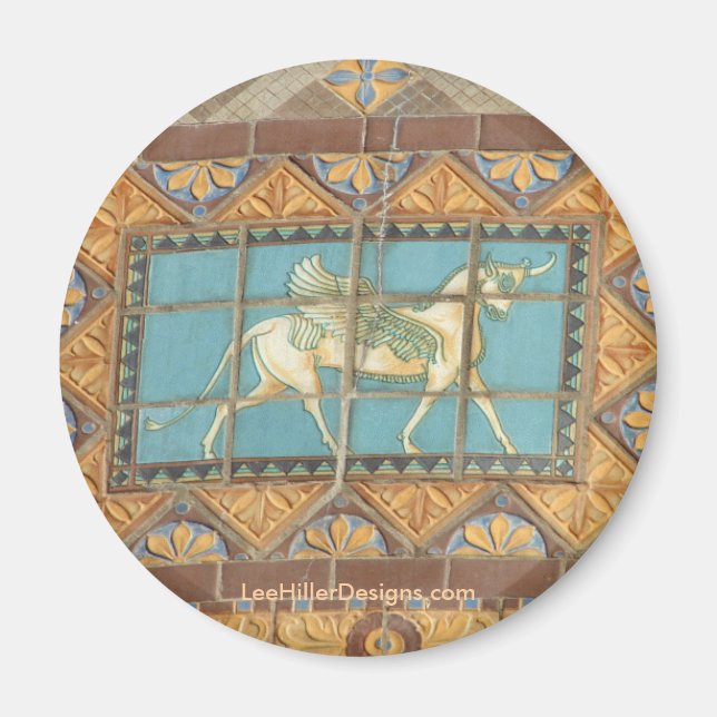 HotSprings, AR Quapaw Dome Tiles II Geschenkartike Magnet (Vorne)