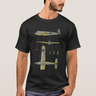 Hotspur Mk II British Ww2 Assault Glider Flugzeug T-Shirt