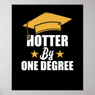 Hotter nach einem Grad an lustiger Studentin Poster