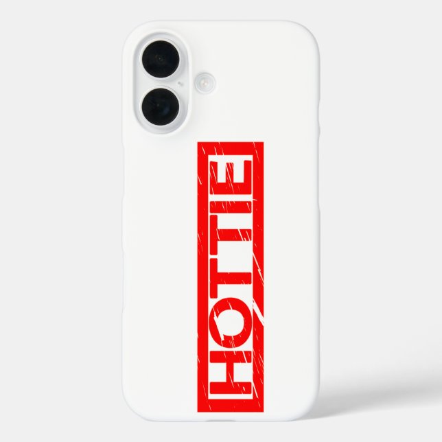 Hottie-Briefmarke Case-Mate iPhone Hülle (Rückseite)