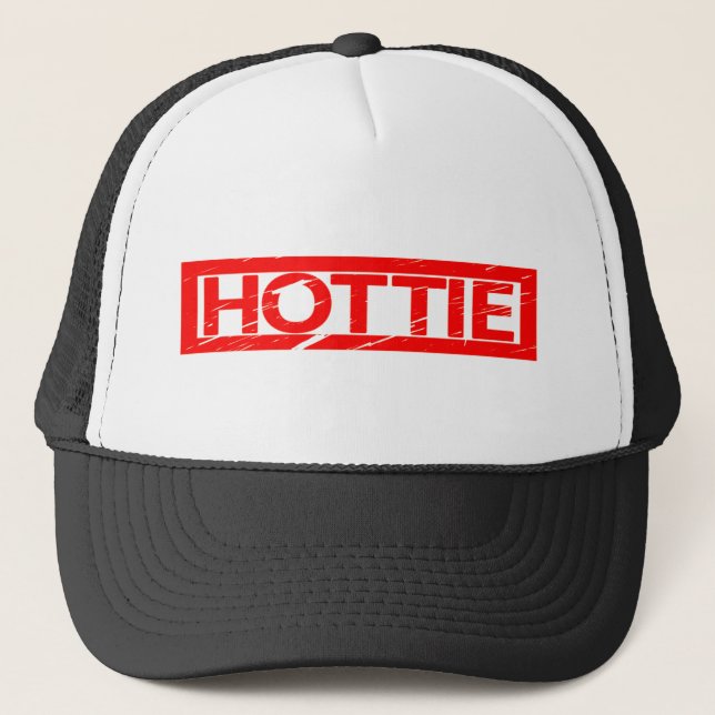 Hottie-Briefmarke Truckerkappe (Vorderseite)