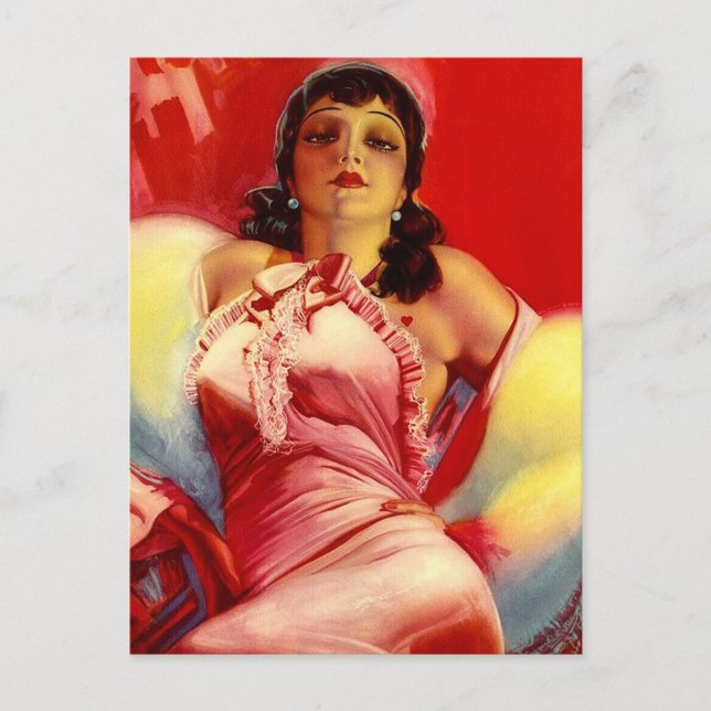 Hottie der 30er Jahre Postkarte (Vorderseite)