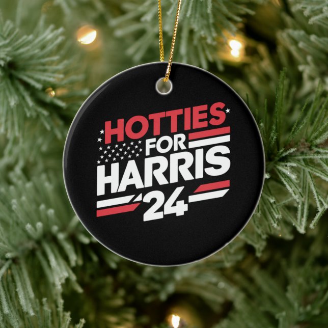 Hotties für Harris 24 Keramik Ornament (Baum)