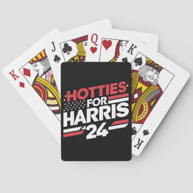 Hotties für Harris 24 Spielkarten (Rückseite)
