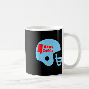 Hotty Toddy Footballhelm mit Miss State Umriss Kaffeetasse