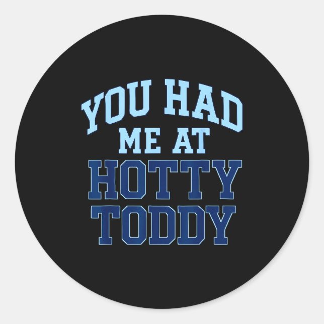 Hotty Toddy Mississip  Runder Aufkleber (Vorderseite)