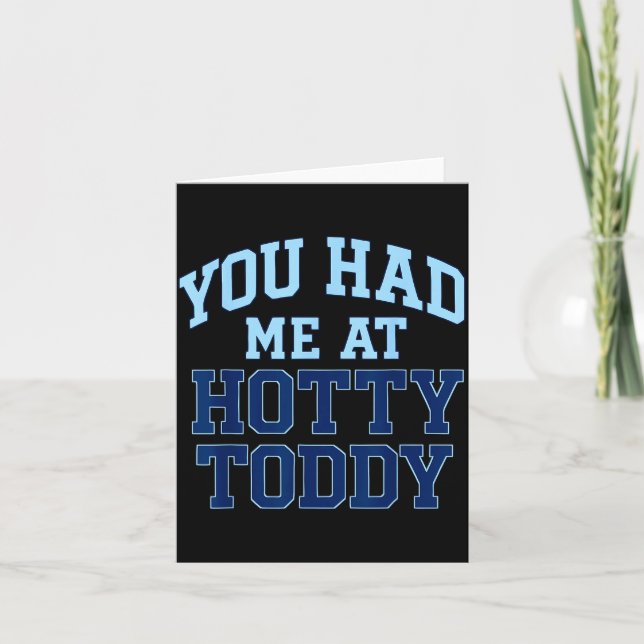 Hotty Toddy Mississippi  Karte (Vorderseite)