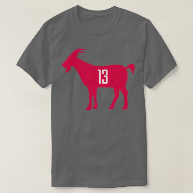 HOU GOAT 13 schwarz T-Shirt (Design vorne)