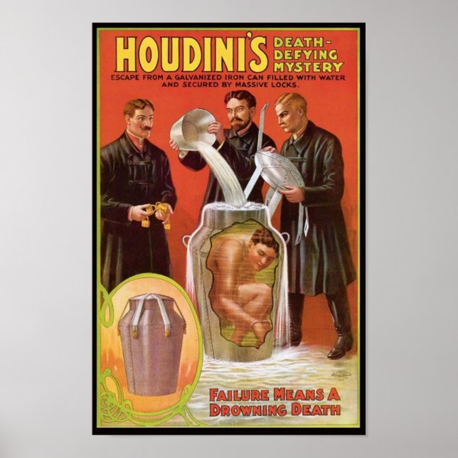 "Houdini" Poster (Vorne)