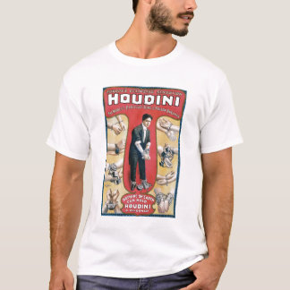 Houdini ~ Vintag Handcuff Escape Artist T-Shirt