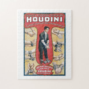 Houdini ~ Vintag Handcuff Escape Puzzle