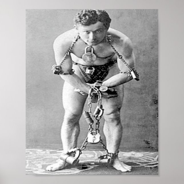Houdini Vintage Poster (Vorne)