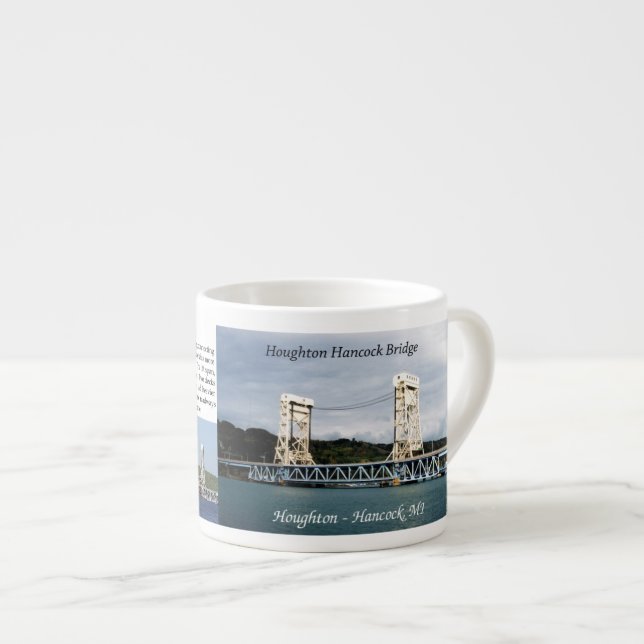 Houghton Hancock Bridge Espresso Tasse (Vorderseite Rechts)