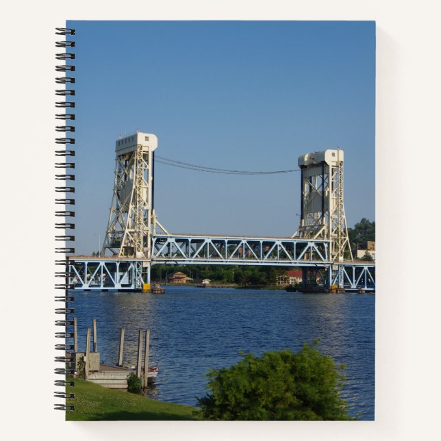 Houghton Hancock Bridge Notebook Notizbuch (Vorderseite)