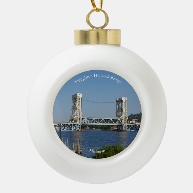 Houghton Hancock Bridge Ornament (Vorderseite)